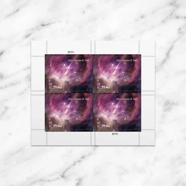 $31.40 Stamps 2025 Star Cluster IC 348 -(20 Stamps 5 Sheets)