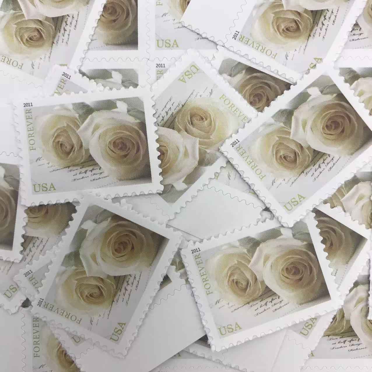 2011 Wedding Roses Forever Stamps(5 Books 100pcs)