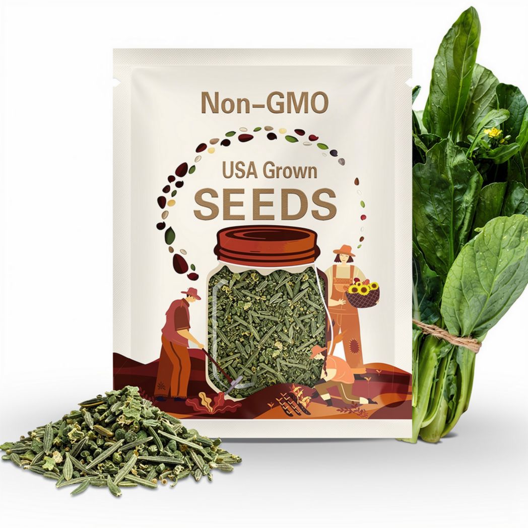 Asian greens seed 100