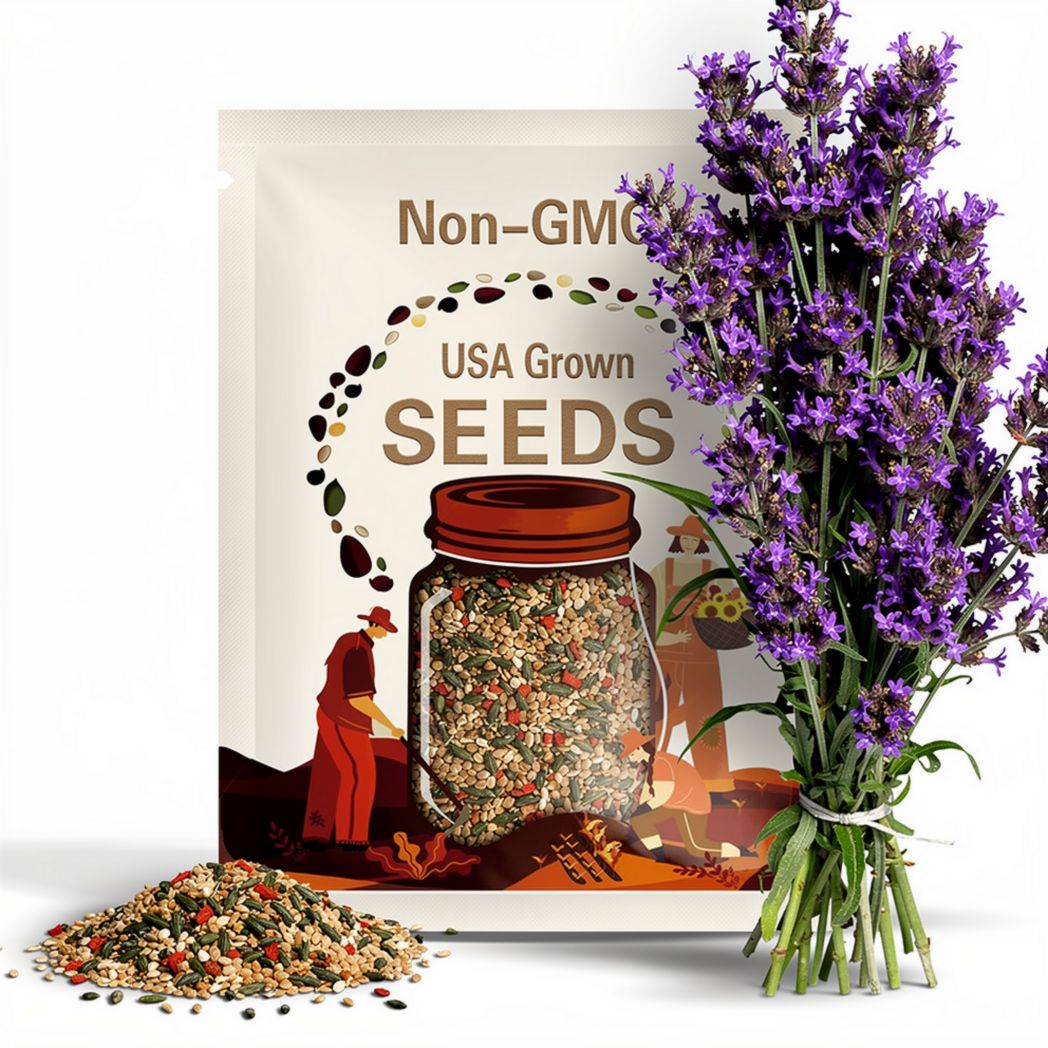 50 Prairie Verbena Seeds | Native Wildflower Garden Pollinator Plants